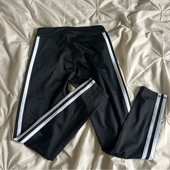 adidas Black and White Leggings - Picture 5 of 6